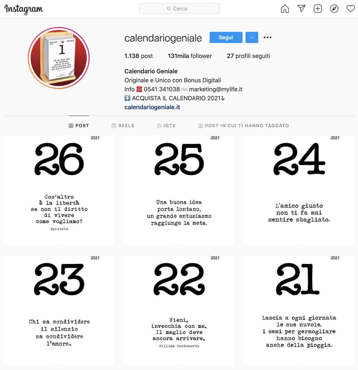Calendario Geniale 2022 Scopri le novità e le offerte