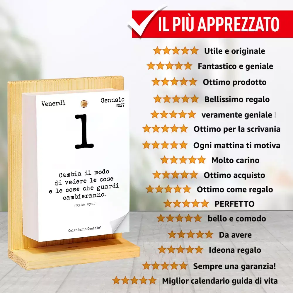 Il calendario più apprezzato