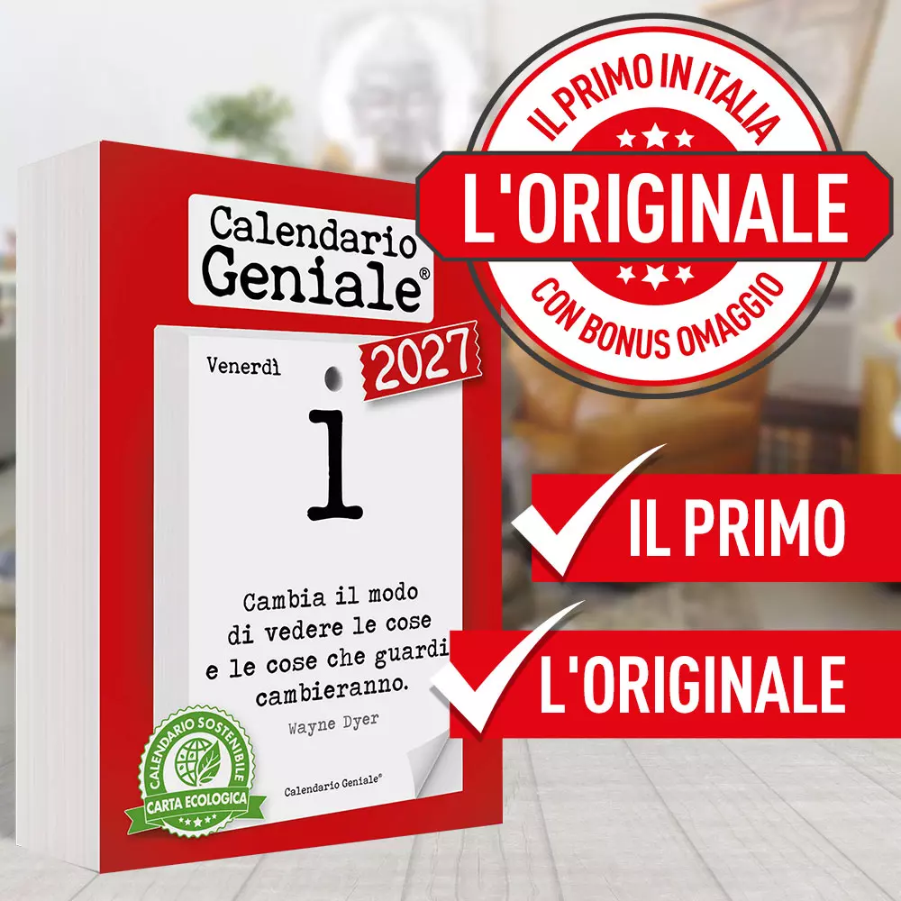 Calendario Geniale solo inserto
