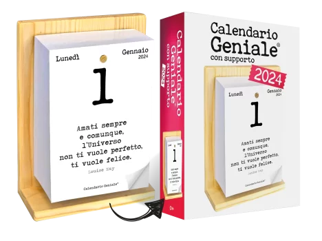 Calendario Geniale 2024 - Con supporto e scatola